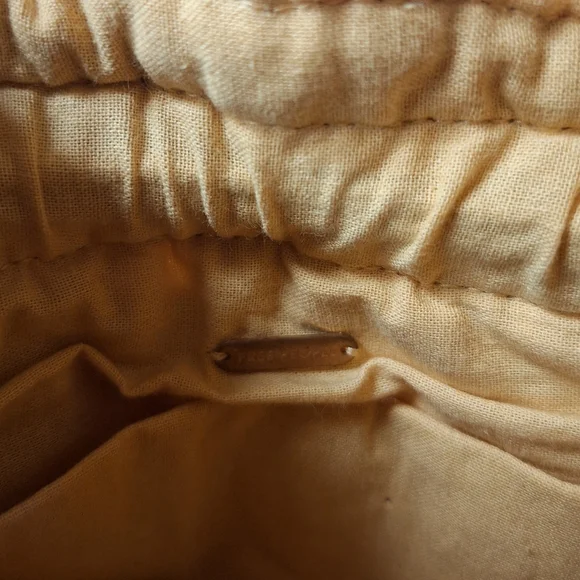 NEW Free People heatwave crossbody woven raffia mini bag in Tan Lines - Picture 9 of 12